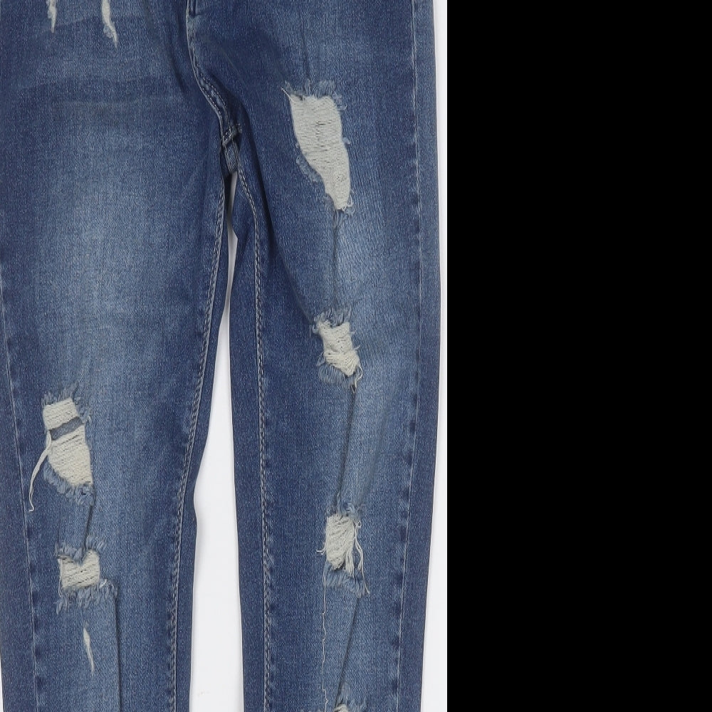 11 degrees Mens Blue  Cotton Skinny Jeans Size 36 L28 in Regular