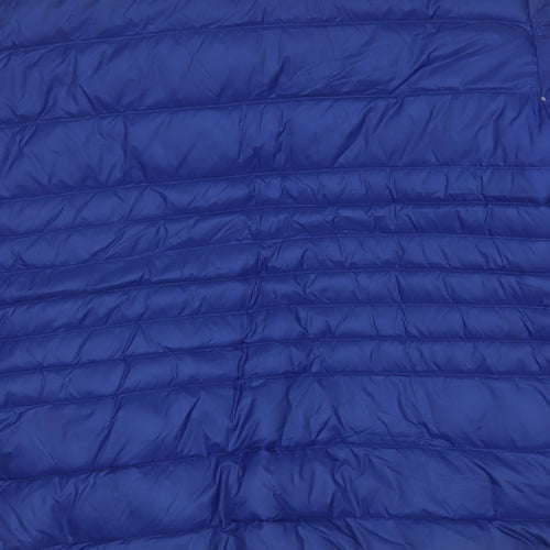 Crew Clothing Mens Blue   Puffer Jacket Coat Size M