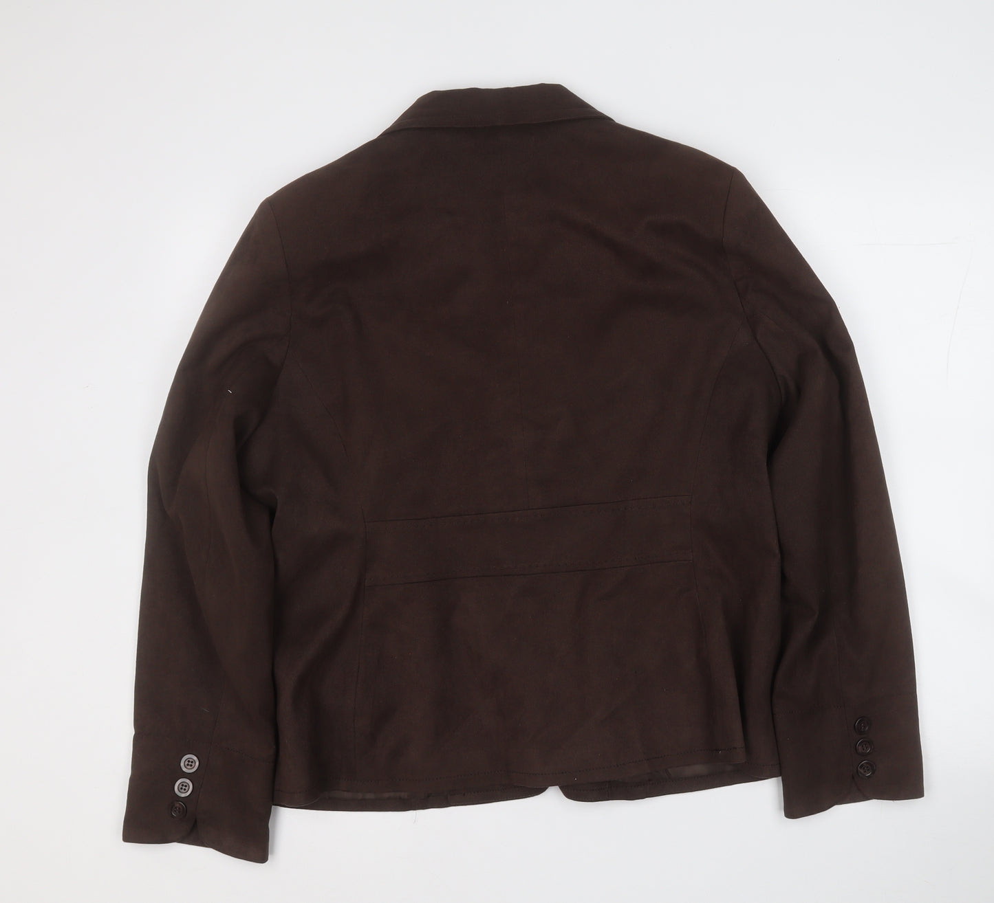M&Co Womens Brown   Jacket Blazer Size 18