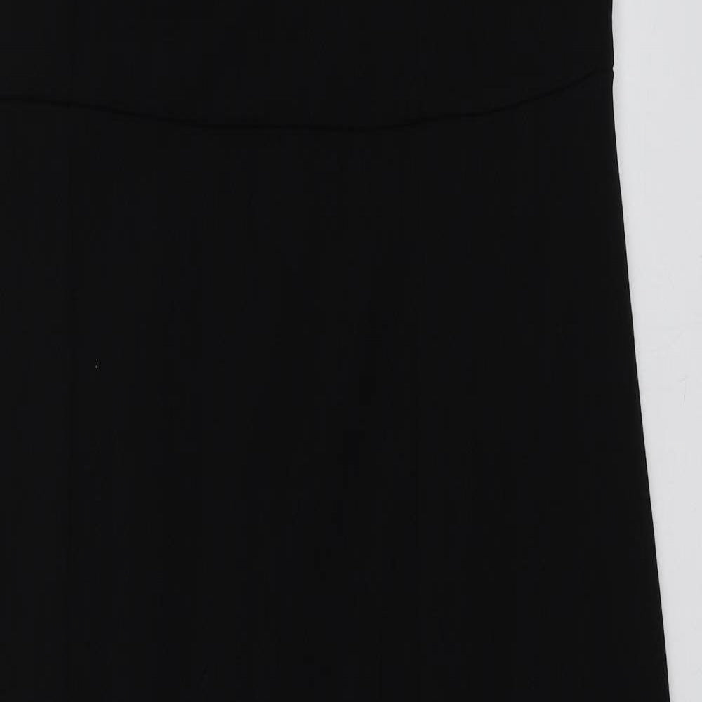 NEXT Womens Black  Polyester A-Line  Size 18  Square Neck