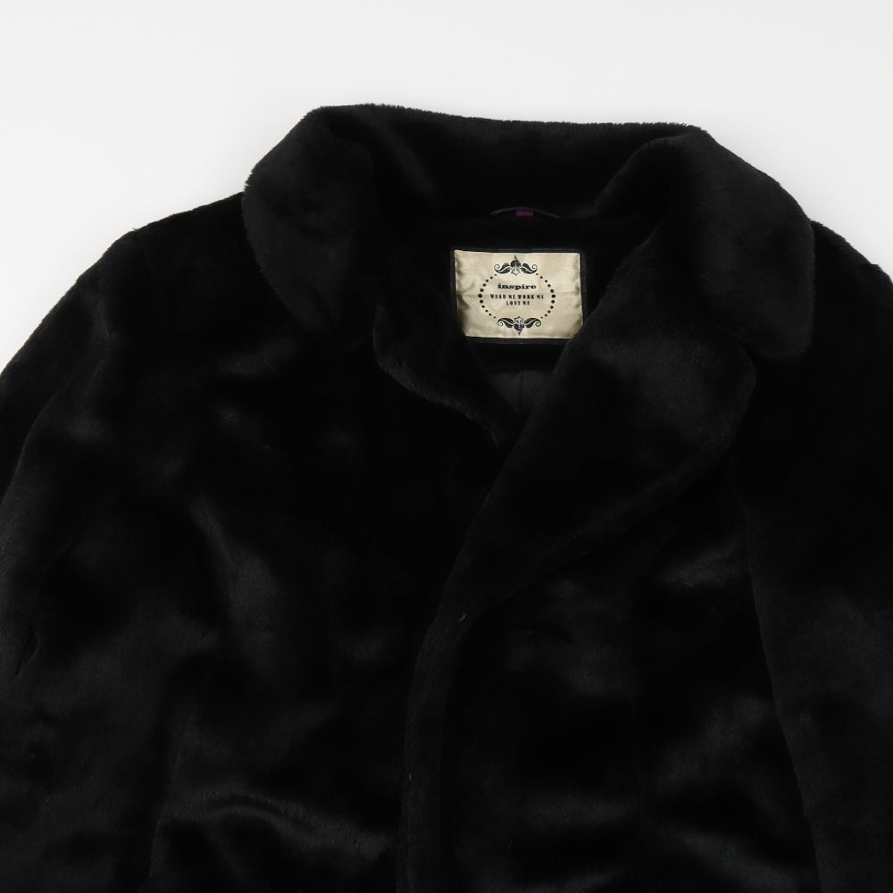 Inspire Womens Black   Jacket  Size 26