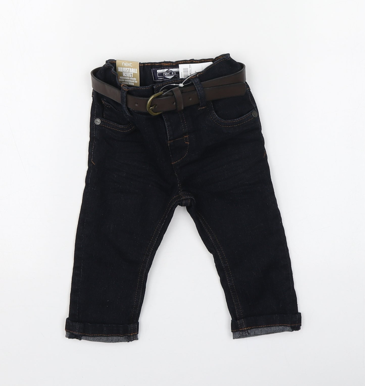 NEXT  Blue  Cotton Jogger Jeans Size 6-9 Months