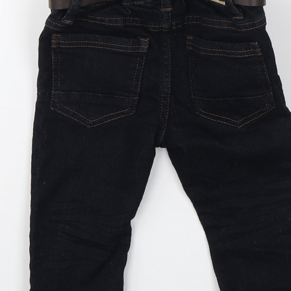 NEXT  Blue  Cotton Jogger Jeans Size 6-9 Months