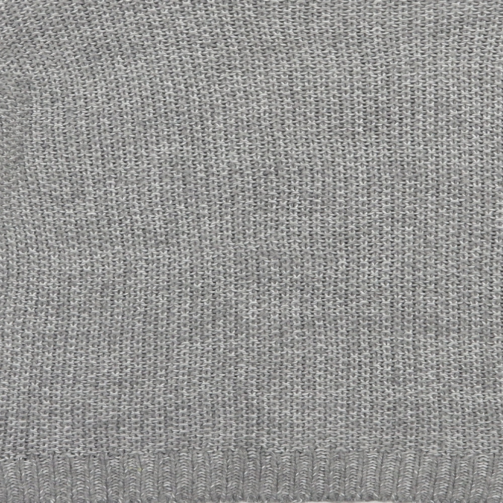 NEXT Womens Grey Crew Neck  Polyester Pullover Jumper Size 12