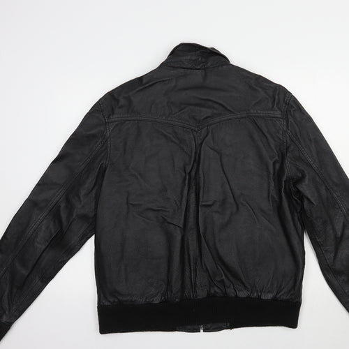 River Island Mens Black   Bomber Jacket Jacket Size XL  Zip