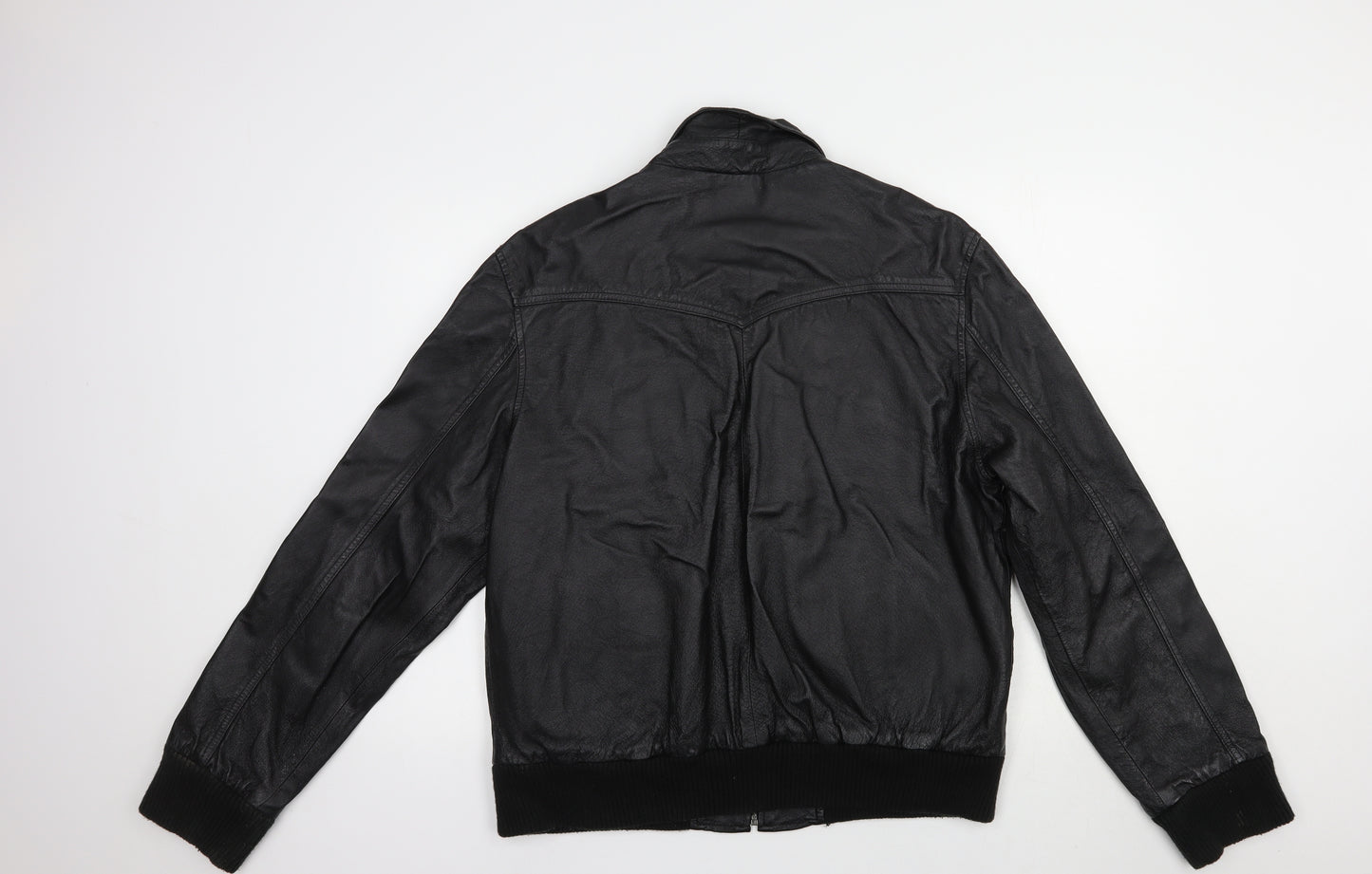 River Island Mens Black   Bomber Jacket Jacket Size XL  Zip