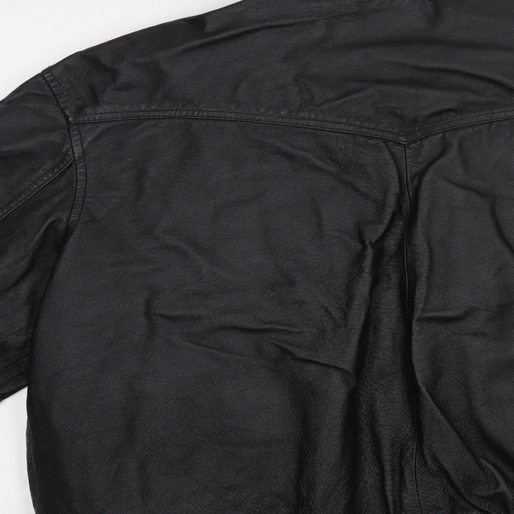 River Island Mens Black   Bomber Jacket Jacket Size XL  Zip