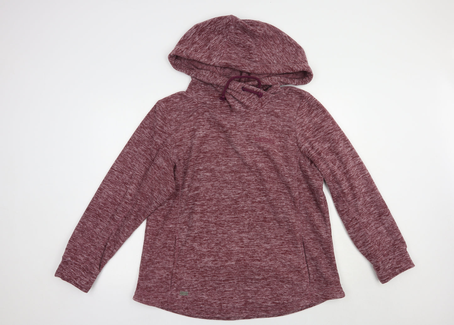 Regatta Womens Purple  Polyester Pullover Hoodie Size 18  Pullover