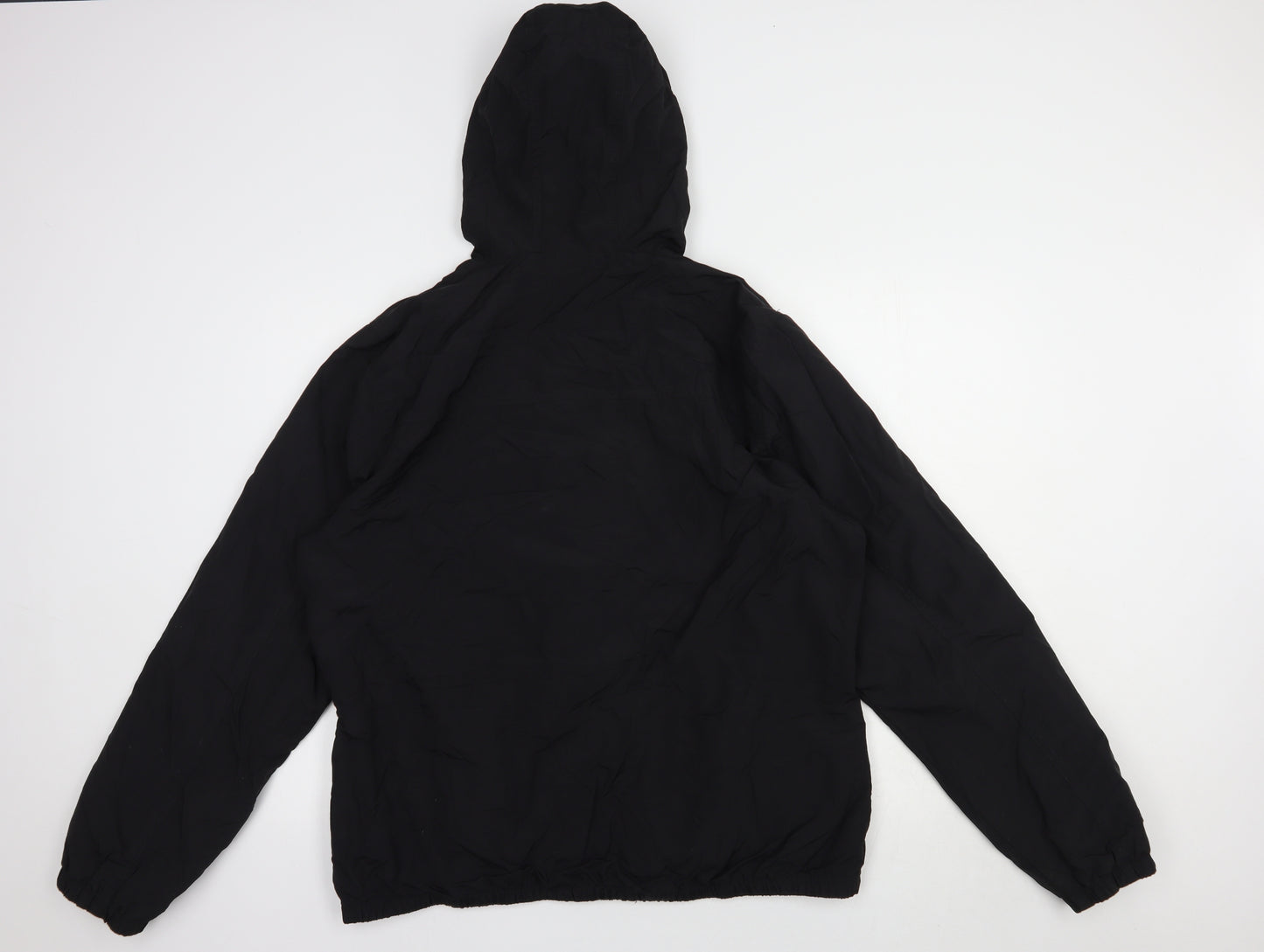 Matalan Mens Black   Windbreaker Jacket Size XL  Zip