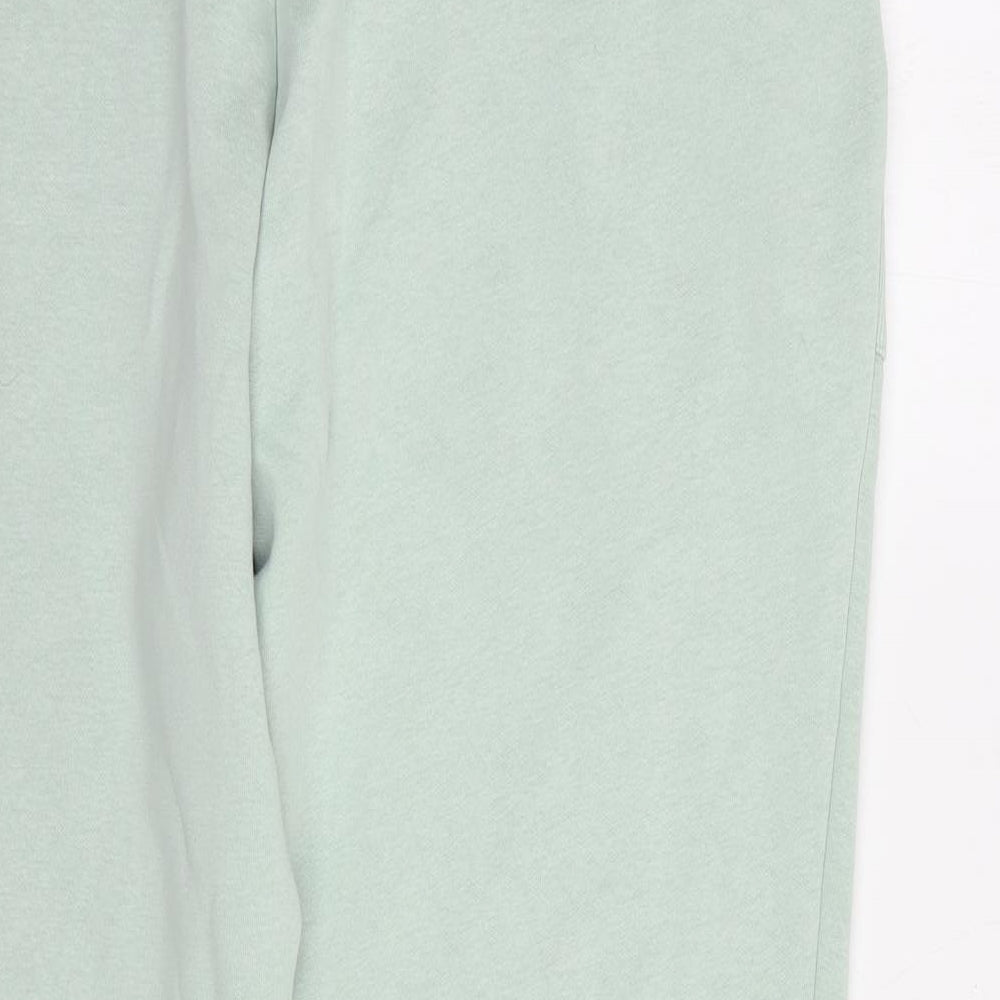 Esprit Womens Green  Cotton Jogger Trousers Size 2XL L29 in Regular Drawstring
