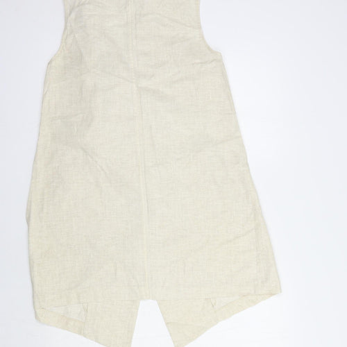 New Look Womens Beige   Jacket Waistcoat Size 12