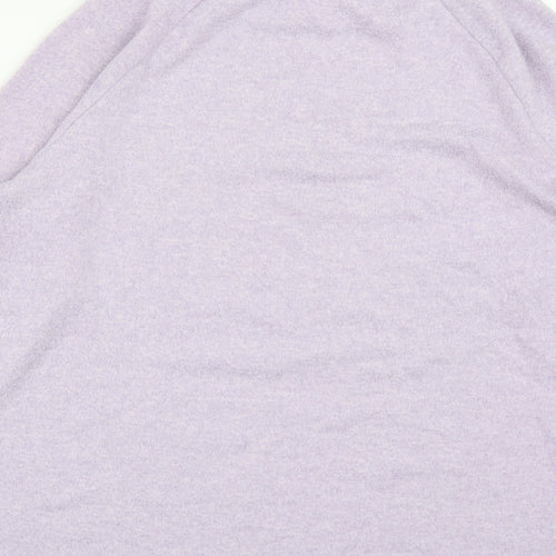 Primark Womens Purple Round Neck  Polyester Pullover Jumper Size S