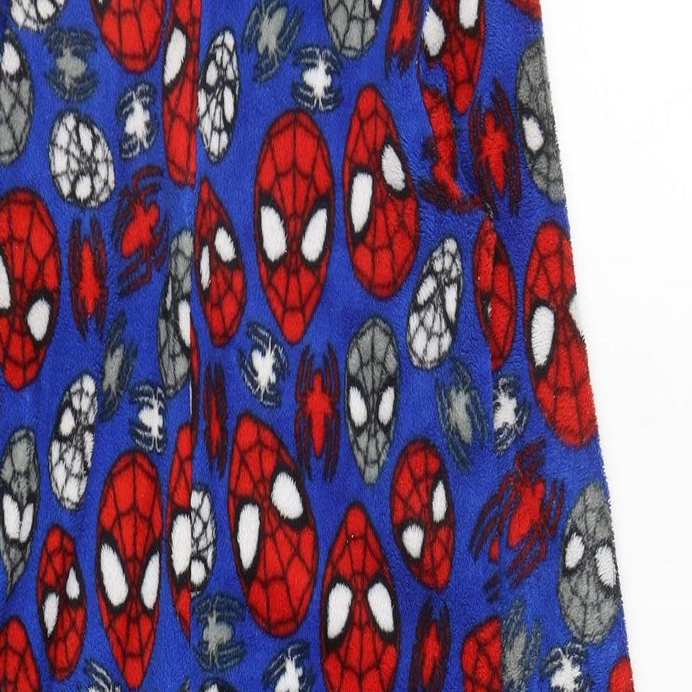 Spiderman Boys Blue Solid Polyester  One Piece Size 8-9 Years  Zip - Spiderman
