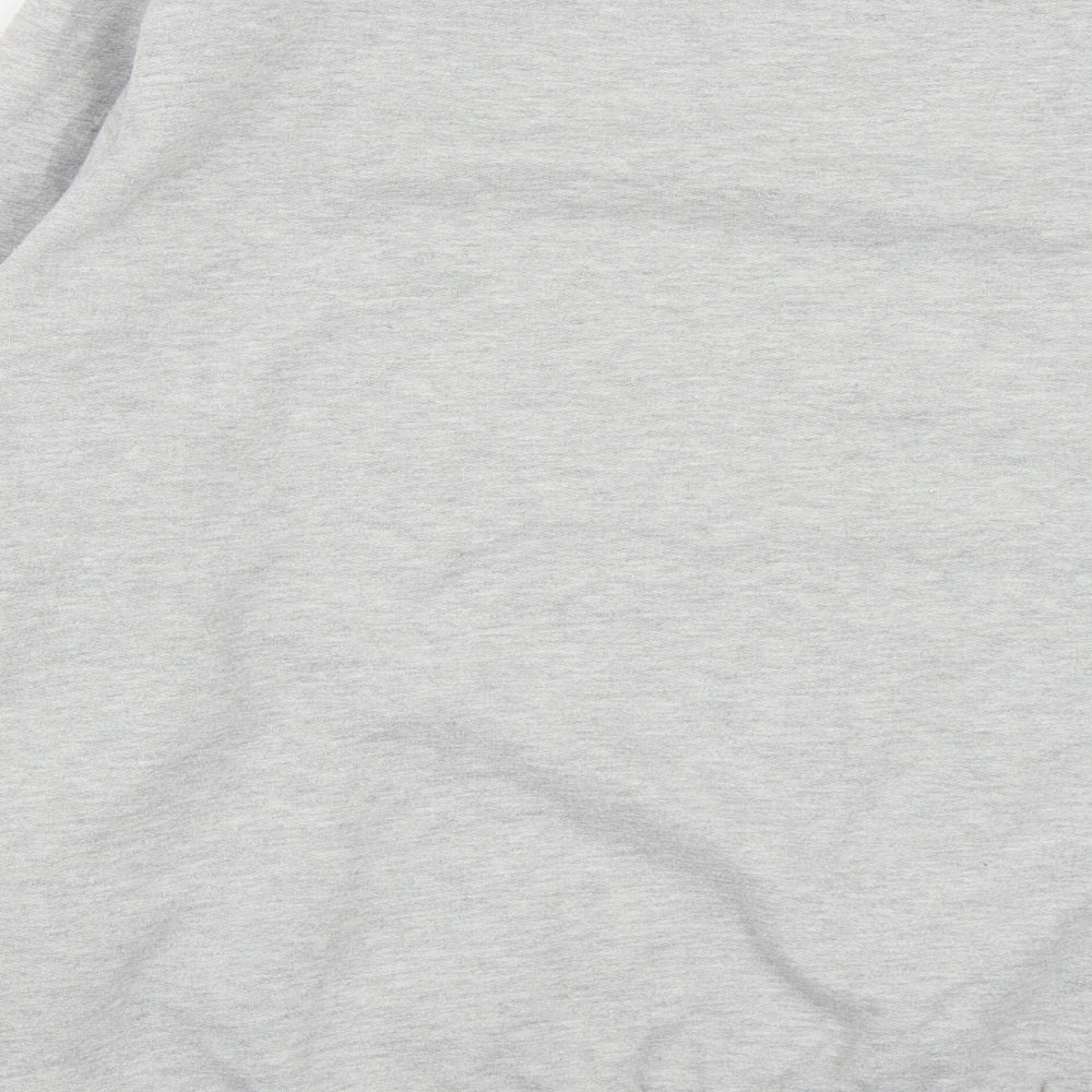 Cedar Wood State Mens Grey  Cotton Pullover Sweatshirt Size M