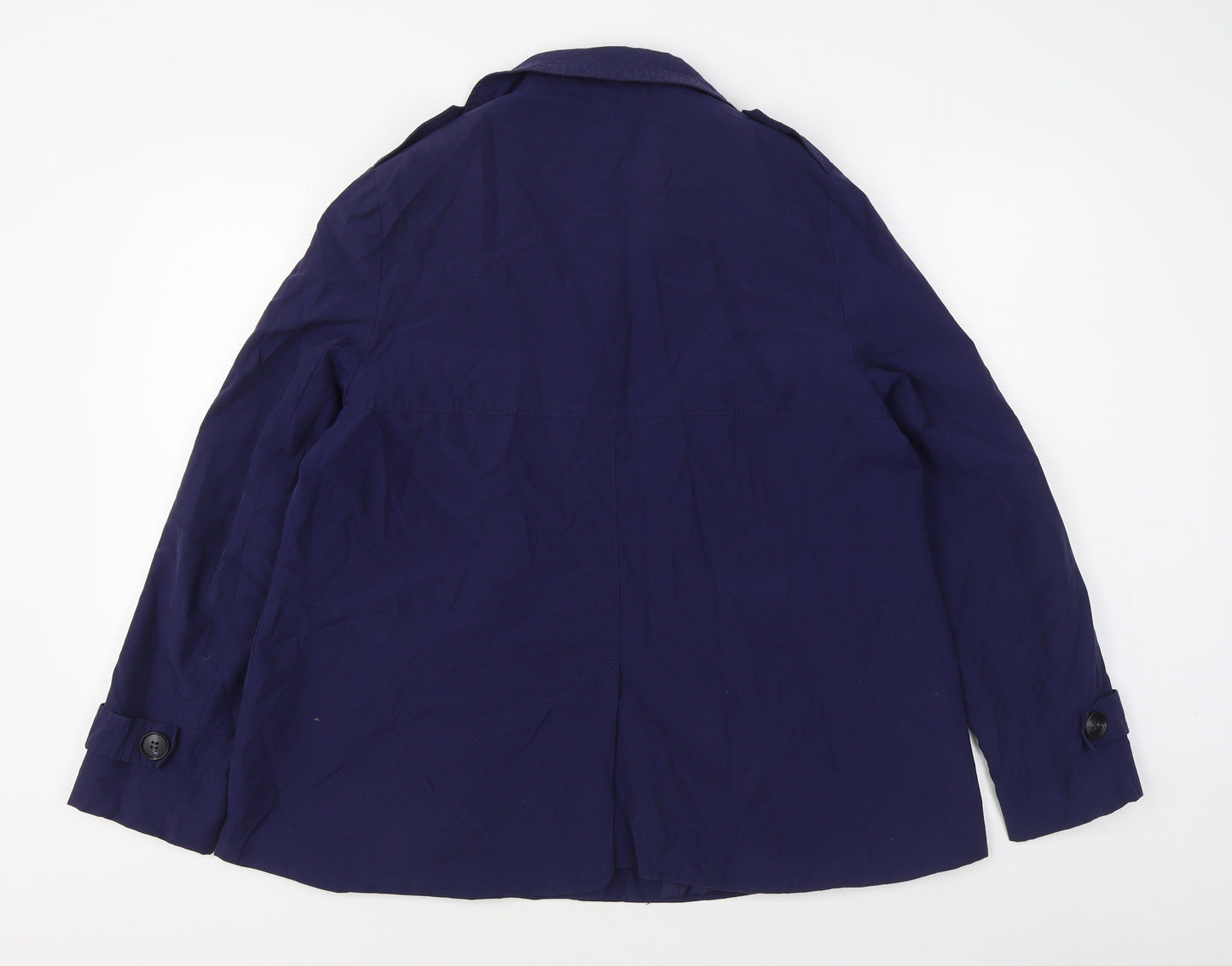 George Womens Blue   Jacket  Size 14  Button