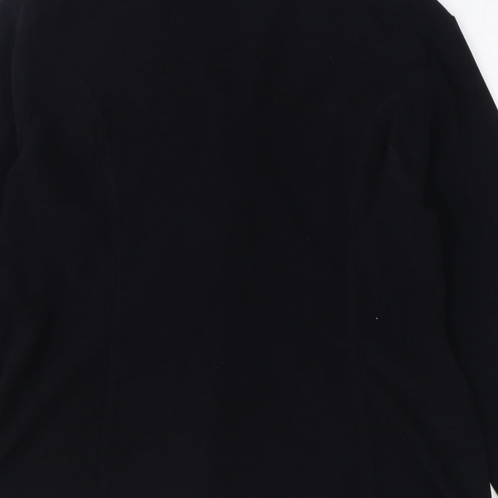 Ego Womens Black   Jacket Blazer Size 14  Button