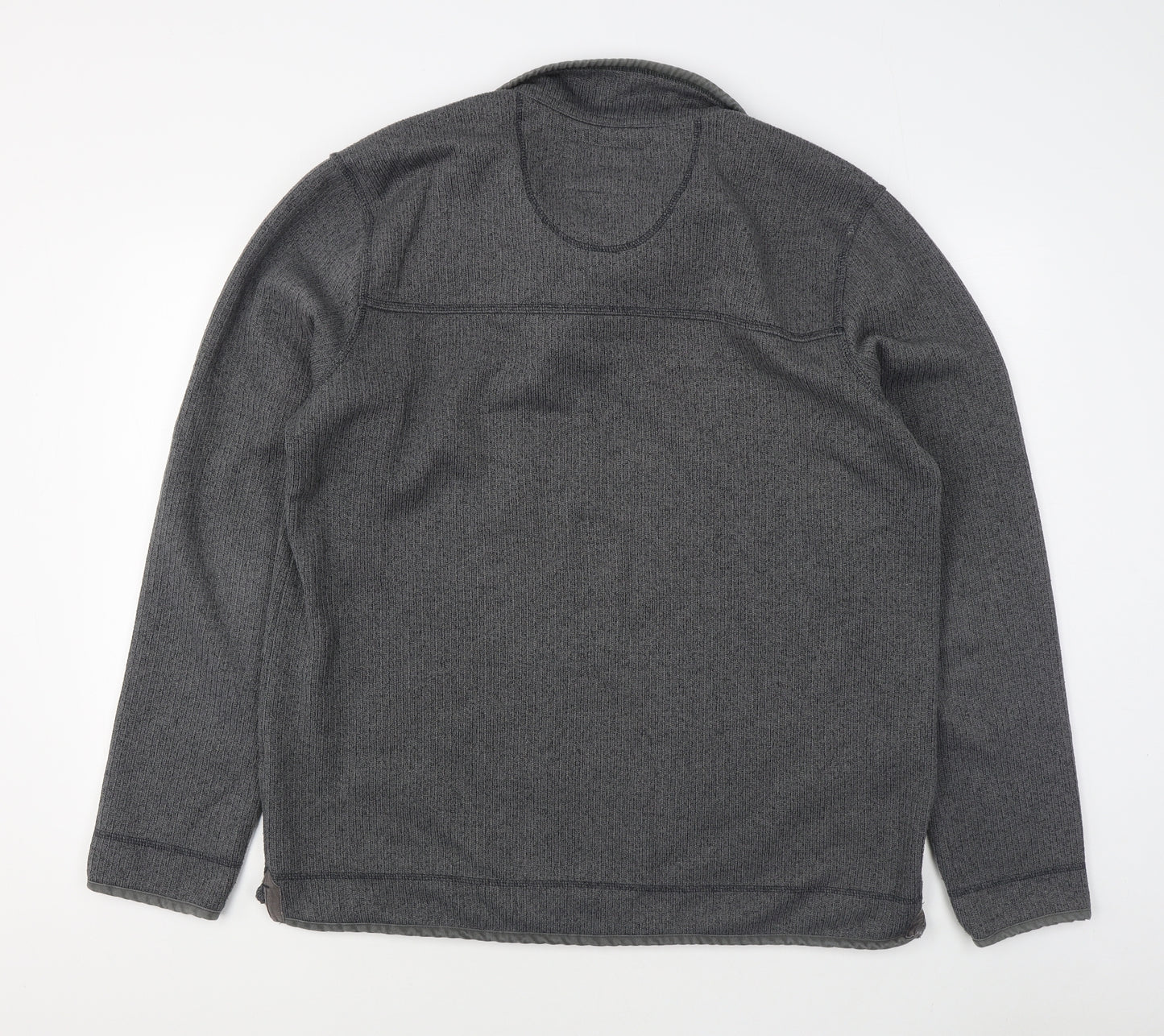 North Coast Mens Grey Jacket Size XL Zip