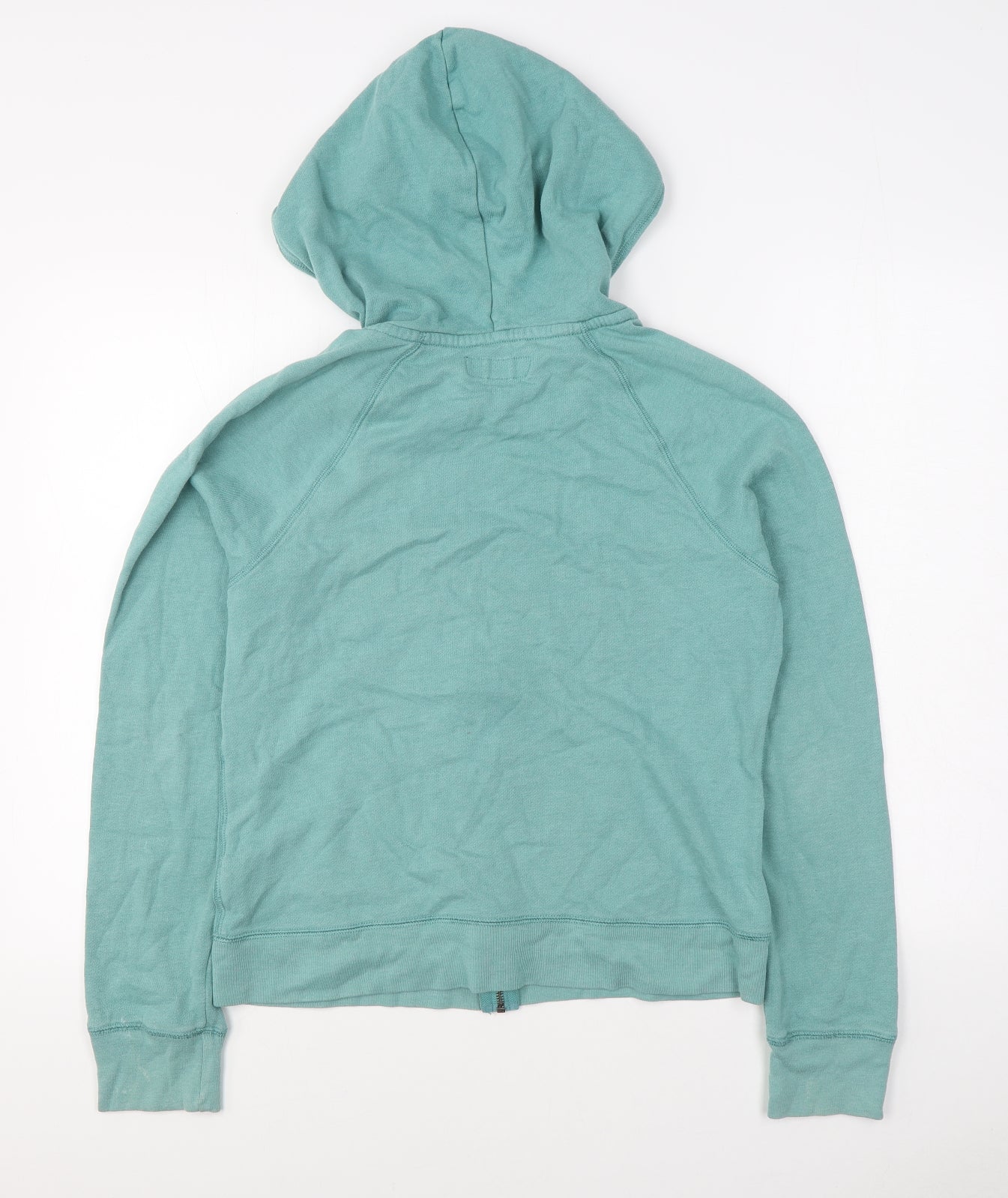 Aeropostale Womens Green  Cotton Full Zip Hoodie Size L  Zip
