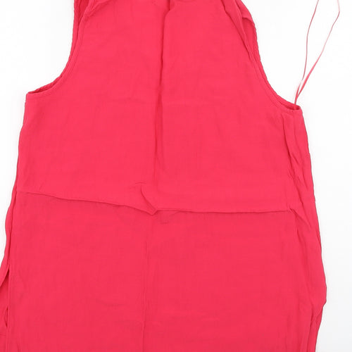 F&F Womens Pink  Viscose Camisole Tank Size 16 V-Neck