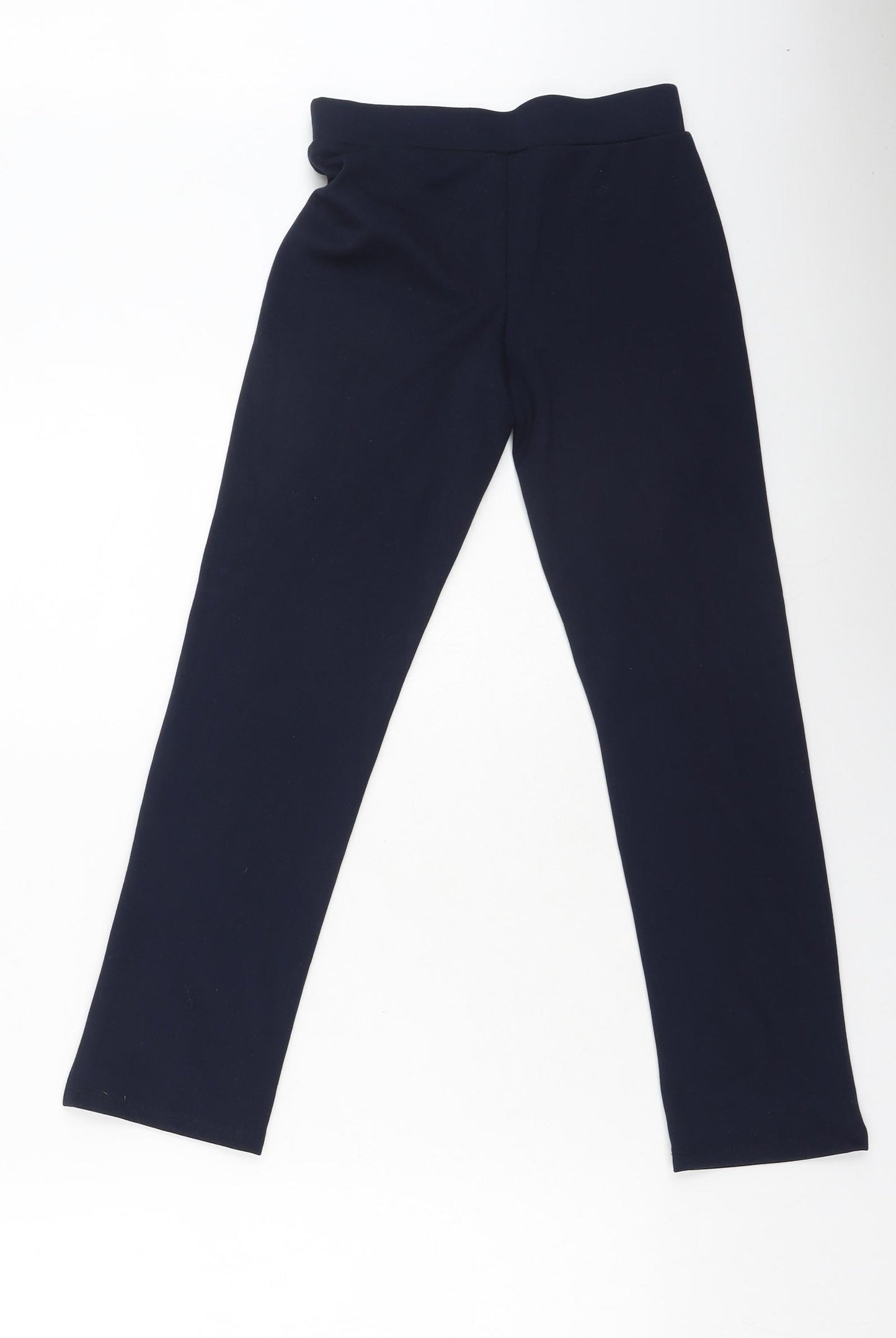 George  Girls Blue  Polyester Jegging Trousers Size 9-10 Years  Regular