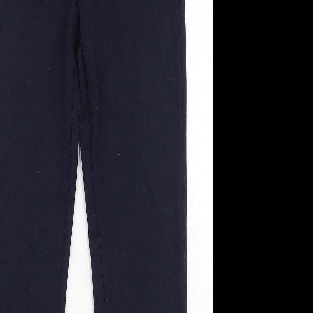 George  Girls Blue  Polyester Jegging Trousers Size 9-10 Years  Regular