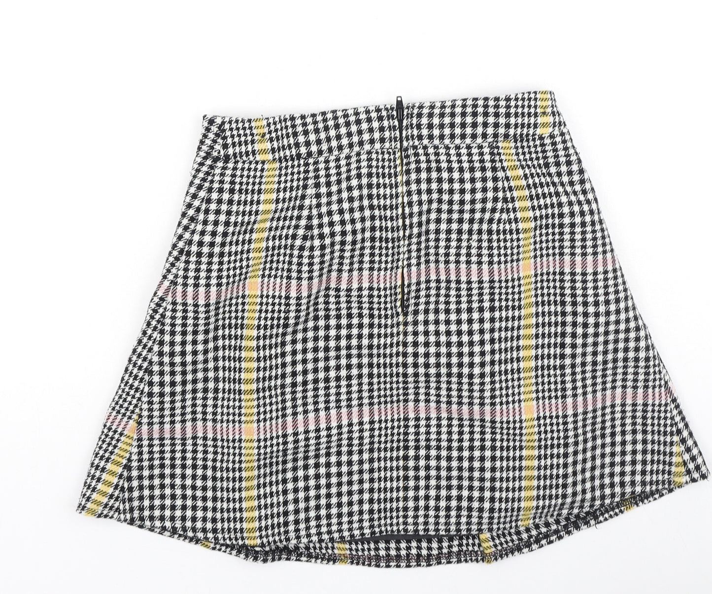 F&F Girls Multicoloured Check Polyester Flare Skirt Size 9-10 Years  Regular