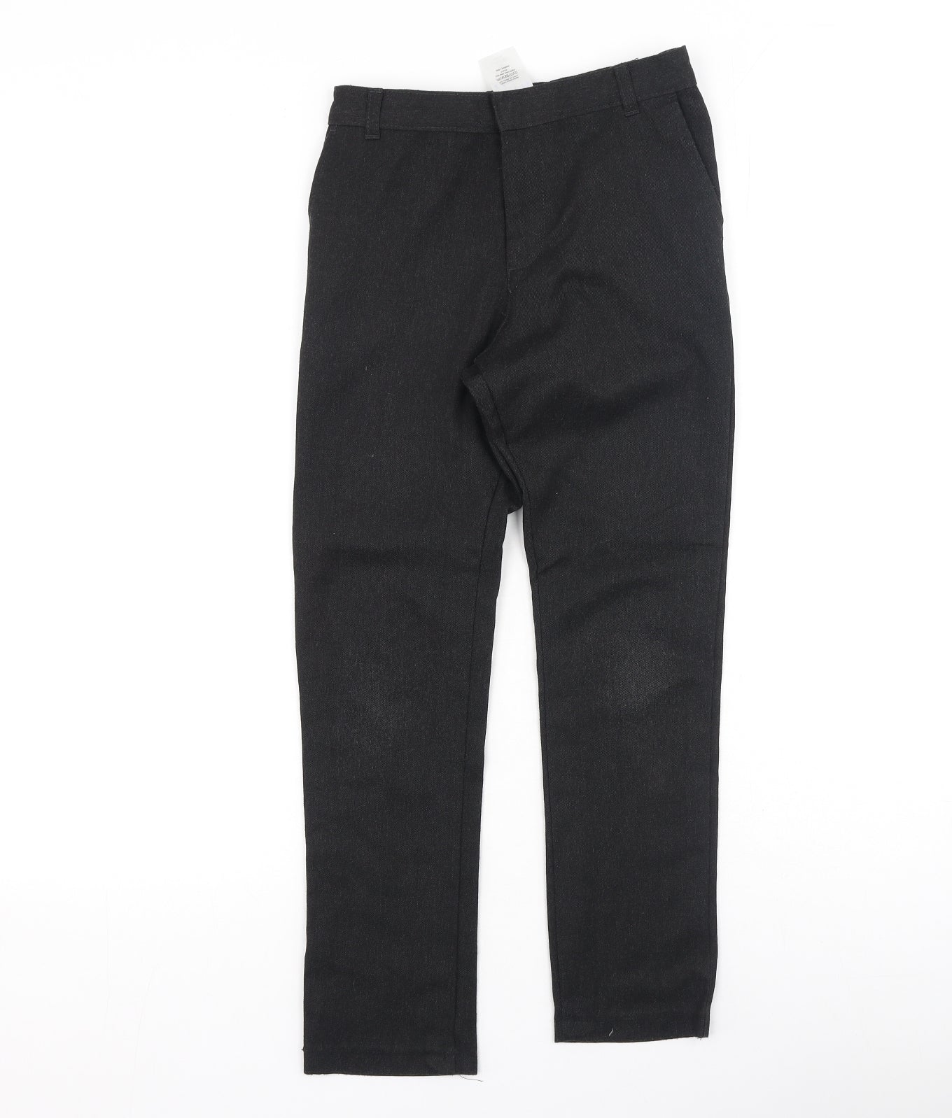 George  Boys Grey  Polyester Dress Pants Trousers Size 8-9 Years  Regular