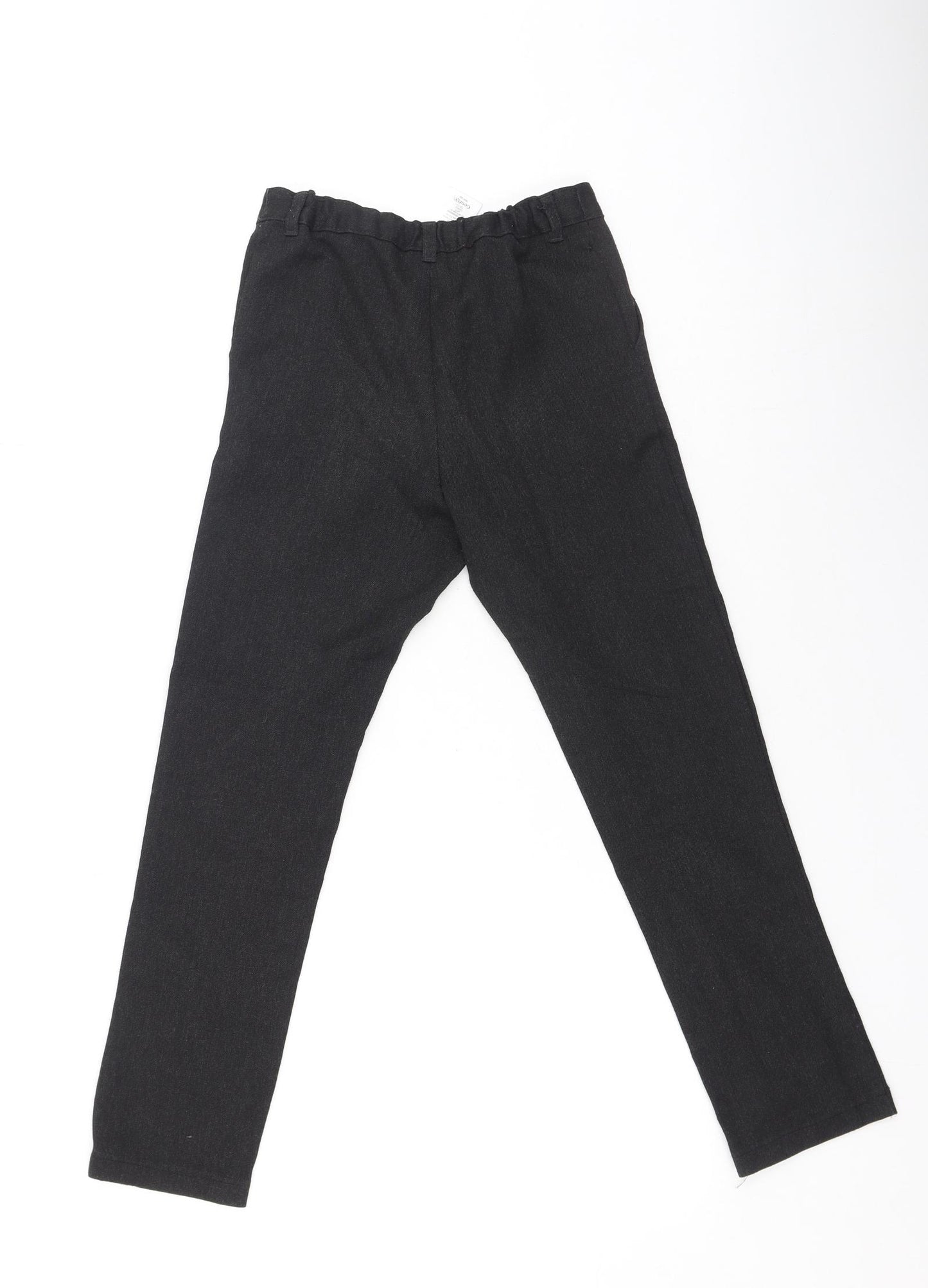 George  Boys Grey  Polyester Dress Pants Trousers Size 8-9 Years  Regular