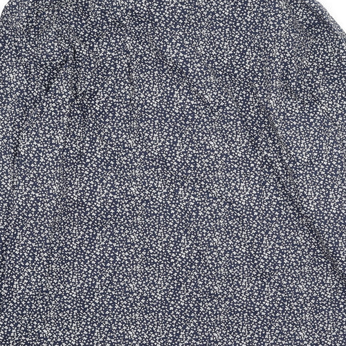 Taylor & Wright Mens Blue Floral Cotton  Button-Up Size 39 Collared