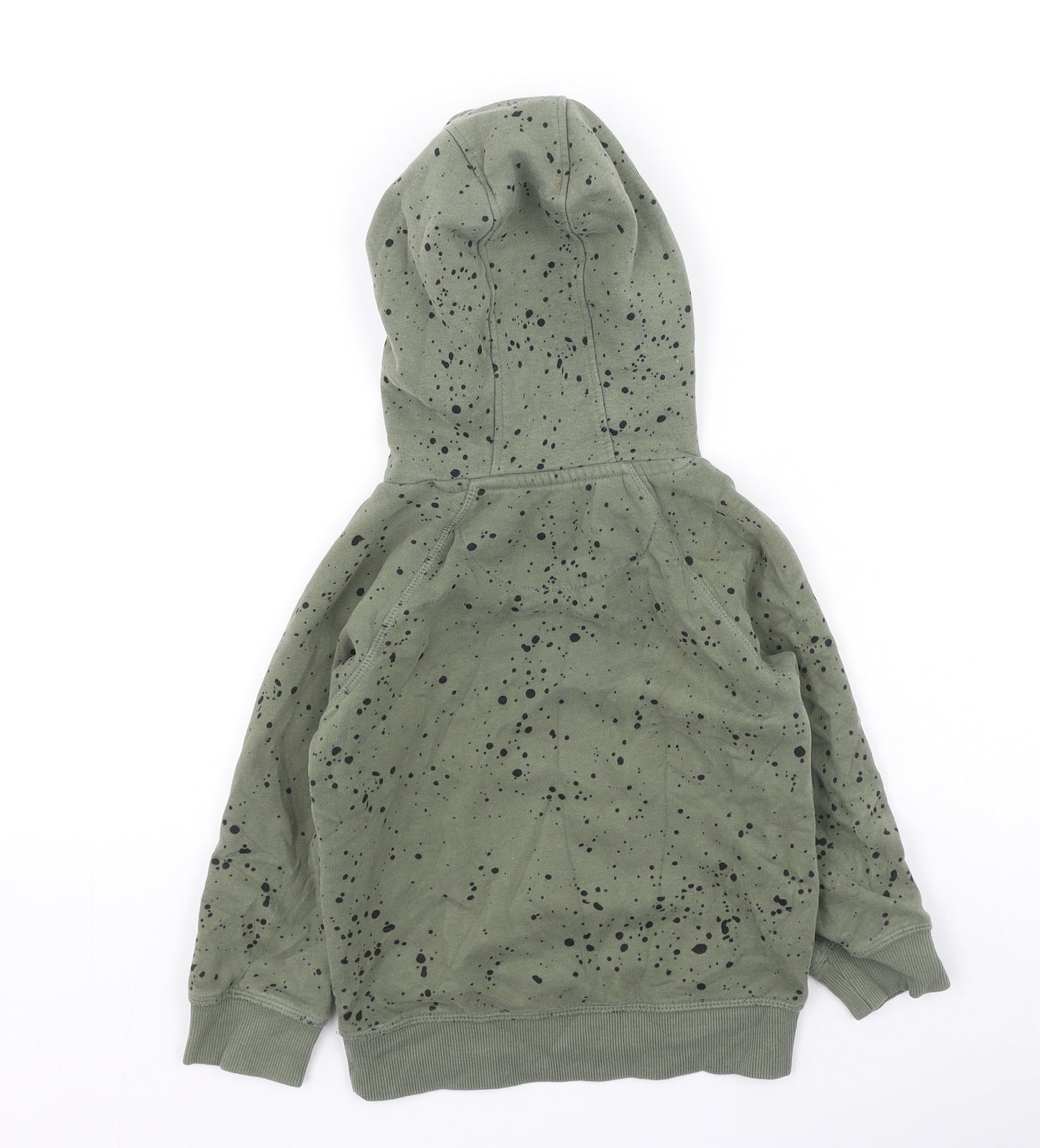 urban debt Boys Green  Cotton Pullover Hoodie Size 4 Years