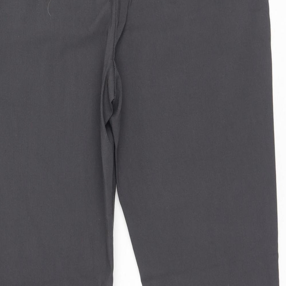 Dorothy Perkins Womens Grey  Polyester Trousers  Size 18 L27 in Regular
