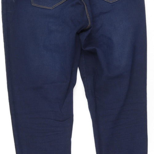 Joe Browns Womens Blue  Polyester Jegging Jeans Size 14 L27 in Regular