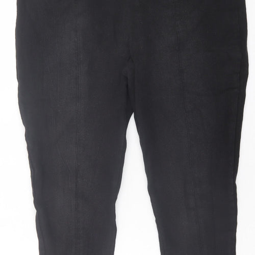 L.O.V Womens Black  Cotton Skinny Jeans Size 34 in L27 in Regular