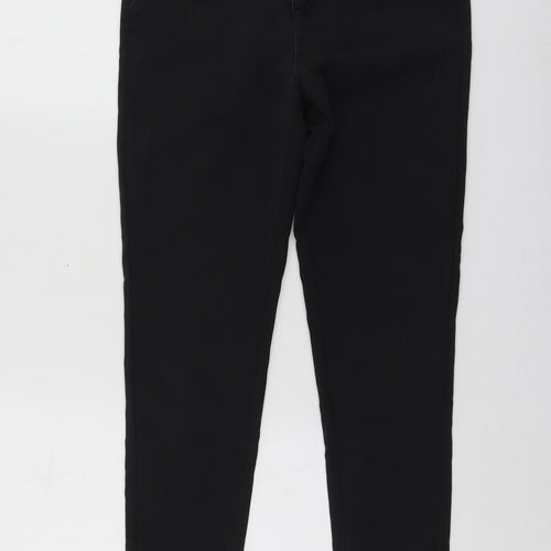 Freesia Womens Grey  Cotton Chino Trousers Size S L23 in Regular