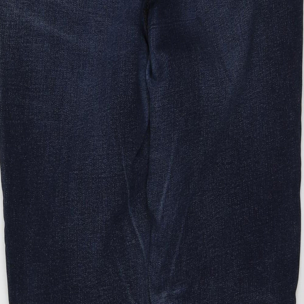TU Womens Blue  Cotton Skinny Jeans Size 10 L25 in Regular