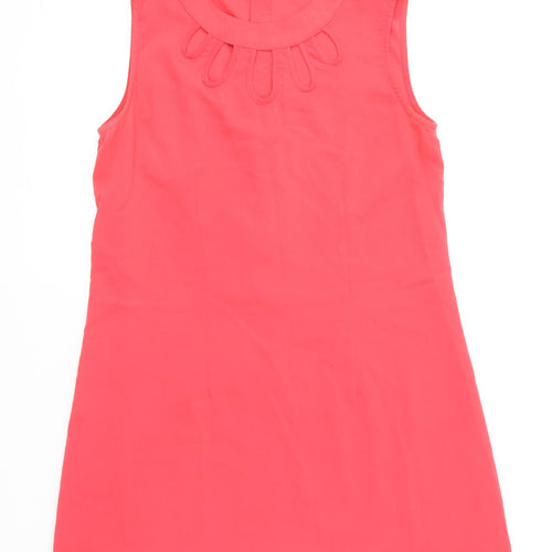 Rage Womens Red  Polyester A-Line  Size 12  Round Neck