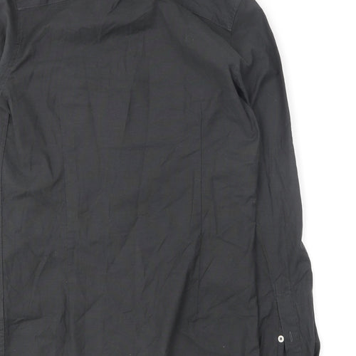 NEXT Mens Grey  Cotton Blend  Polo Size XS Collared