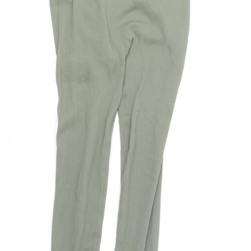 Dunnes Stores Womens Green  Nylon Jogger Leggings Size M L25 in