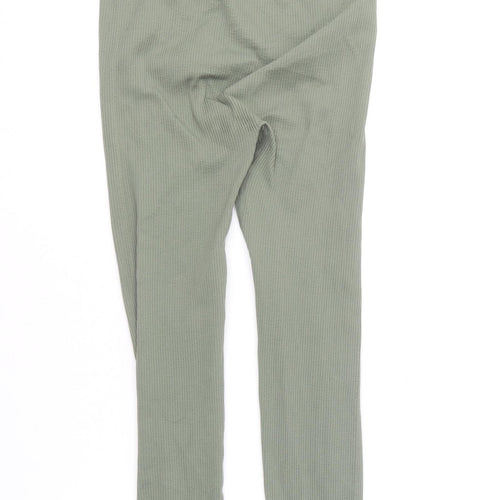 Dunnes Stores Womens Green  Nylon Jogger Leggings Size M L25 in