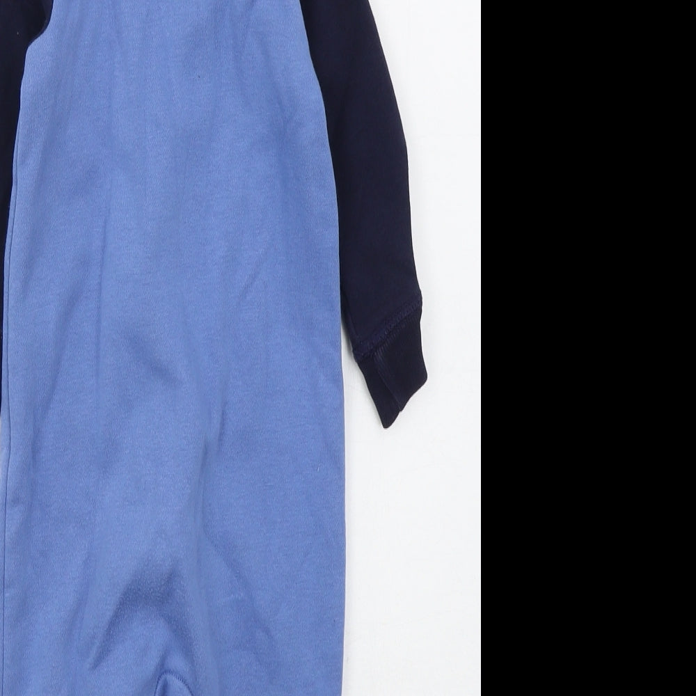 Gap Boys Blue  Cotton Coverall One-Piece Size 12-18 Months  Zip