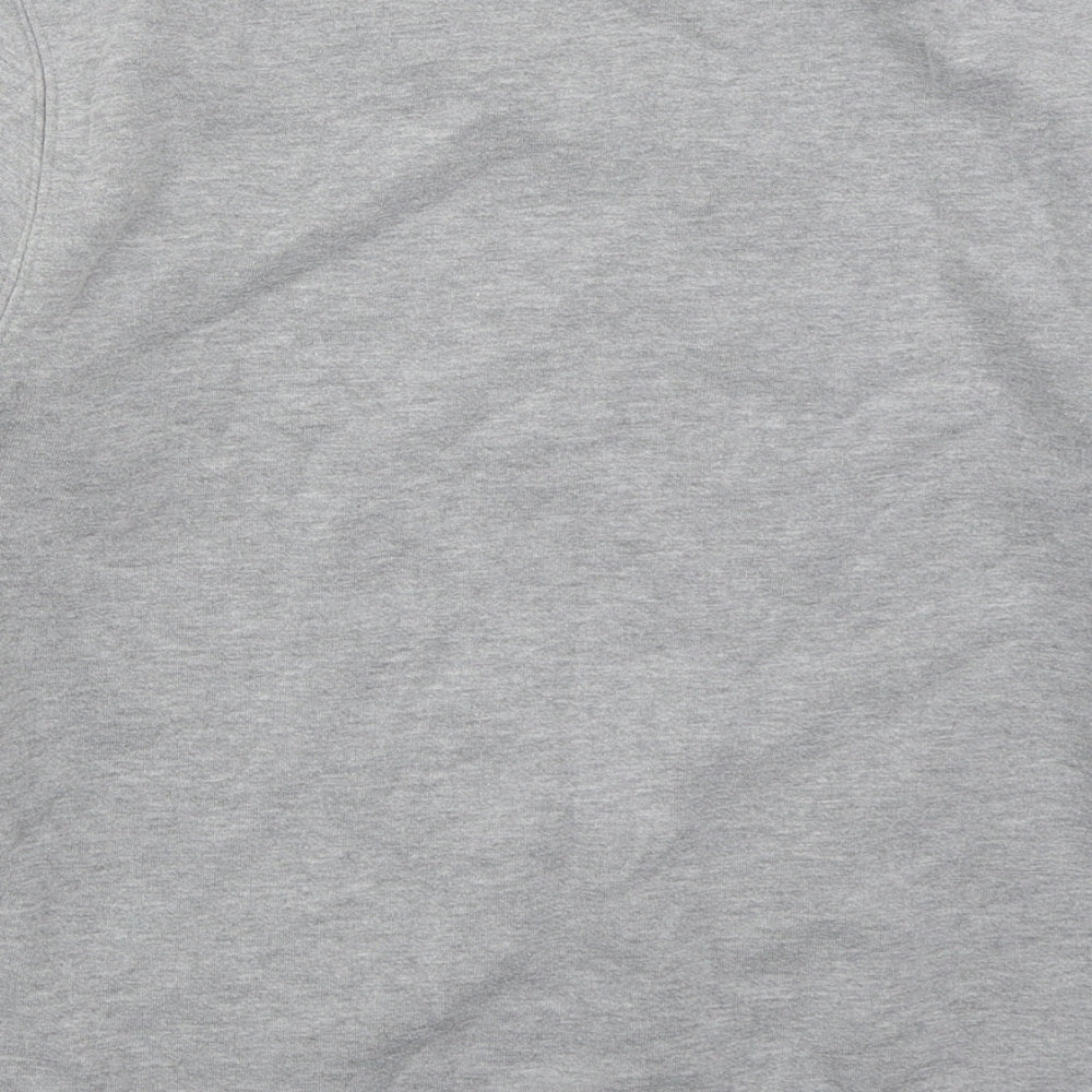 Topman Mens Grey  Cotton Pullover Sweatshirt Size XS