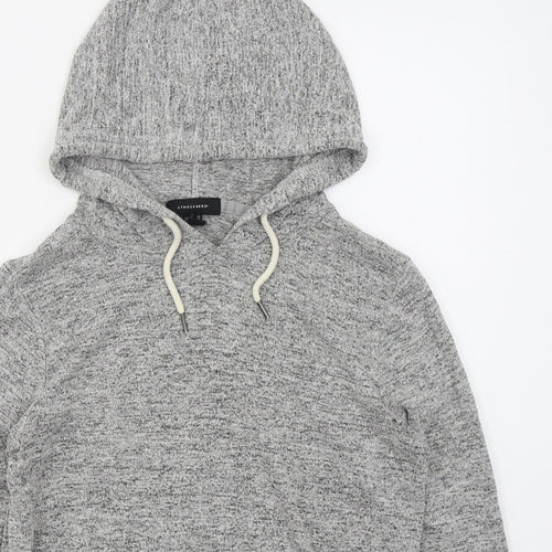 Atmosphere Womens Grey  Viscose Pullover Hoodie Size 10  Pullover