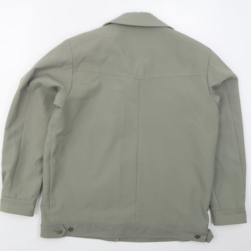David Barry Womens Green   Jacket  Size 14  Button
