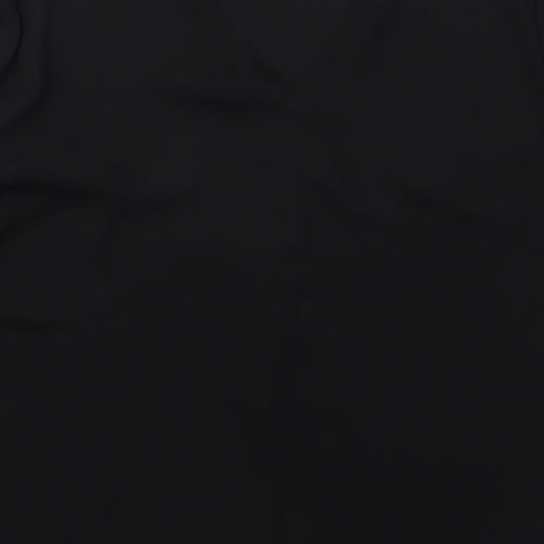 Dorothy Perkins Womens Black  Polyester Basic Blouse Size 14 V-Neck