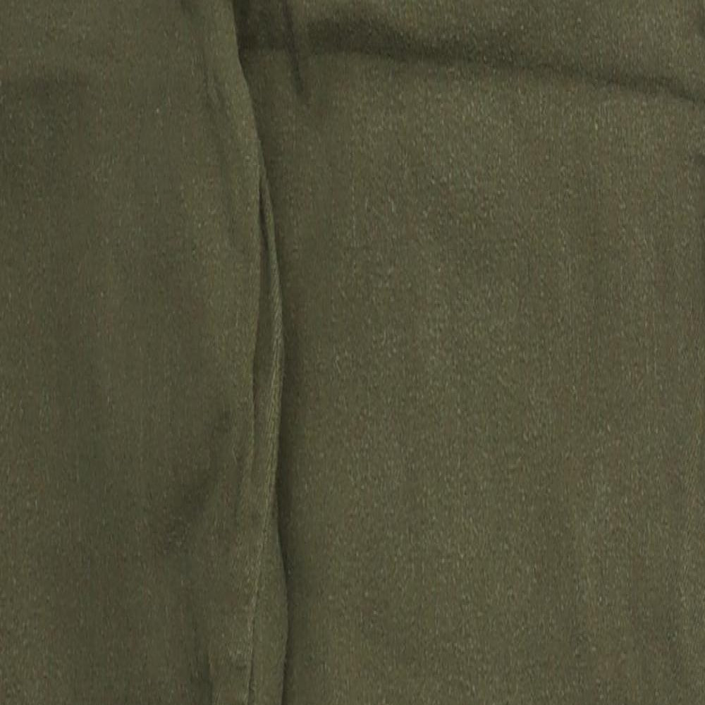 NEXT Womens Green  Viscose Jegging Jeans Size 14 L30 in Regular Button