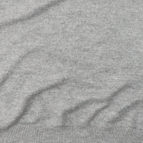 F&F Womens Grey Round Neck  Acrylic Pullover Jumper Size 18