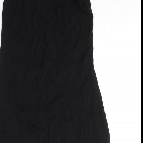 I SAW IT FIRST Womens Black  Viscose Mini  Size 8  Off the Shoulder Pullover
