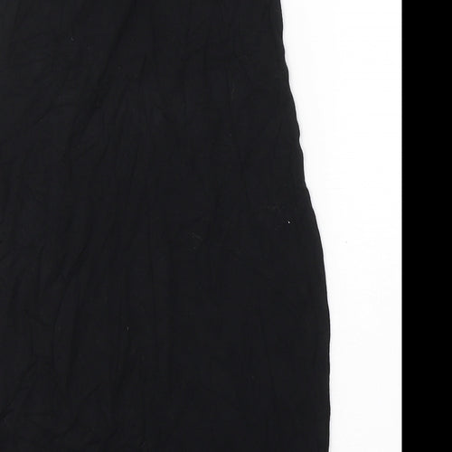 I SAW IT FIRST Womens Black  Viscose Mini  Size 8  Off the Shoulder Pullover