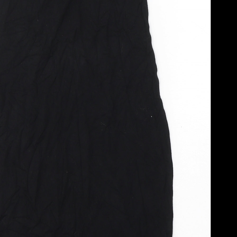 I SAW IT FIRST Womens Black  Viscose Mini  Size 8  Off the Shoulder Pullover