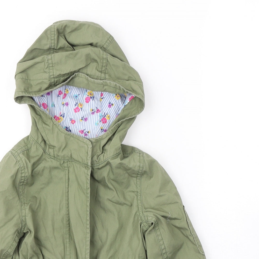 Gap Girls Green   Trench Coat Coat Size 2 Years  Zip